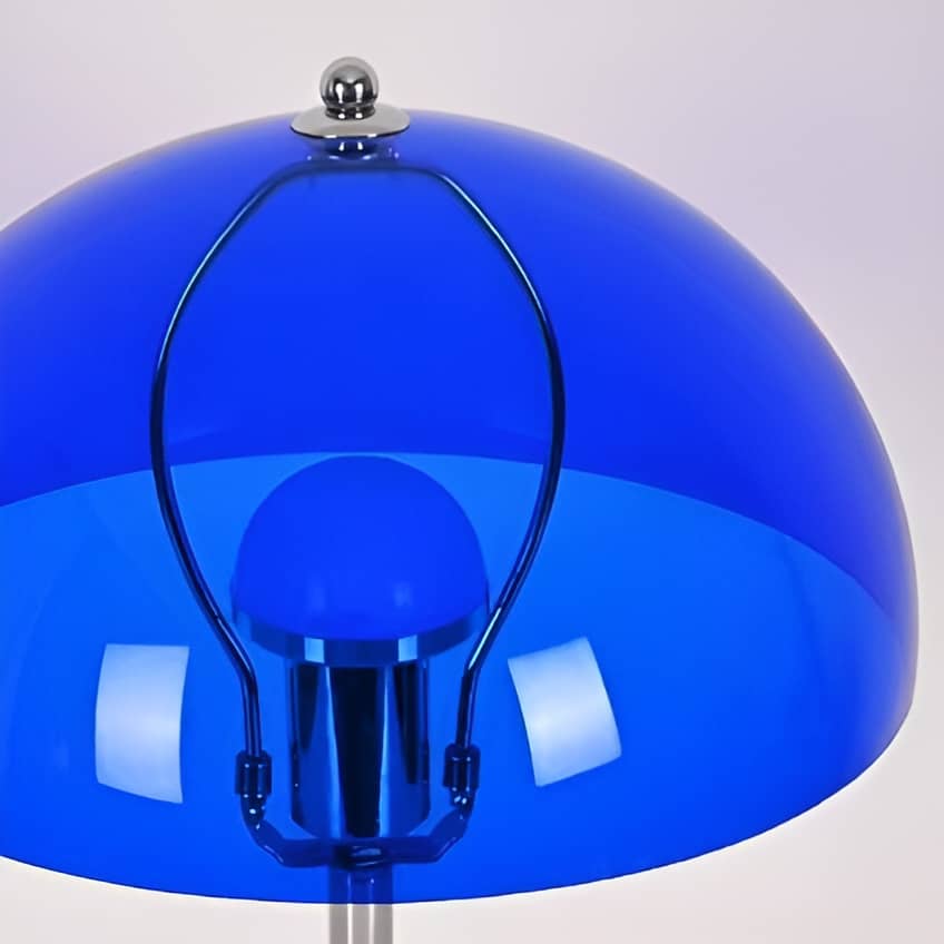 Bauhaus Transparent Dome Industrial Desk Lamp