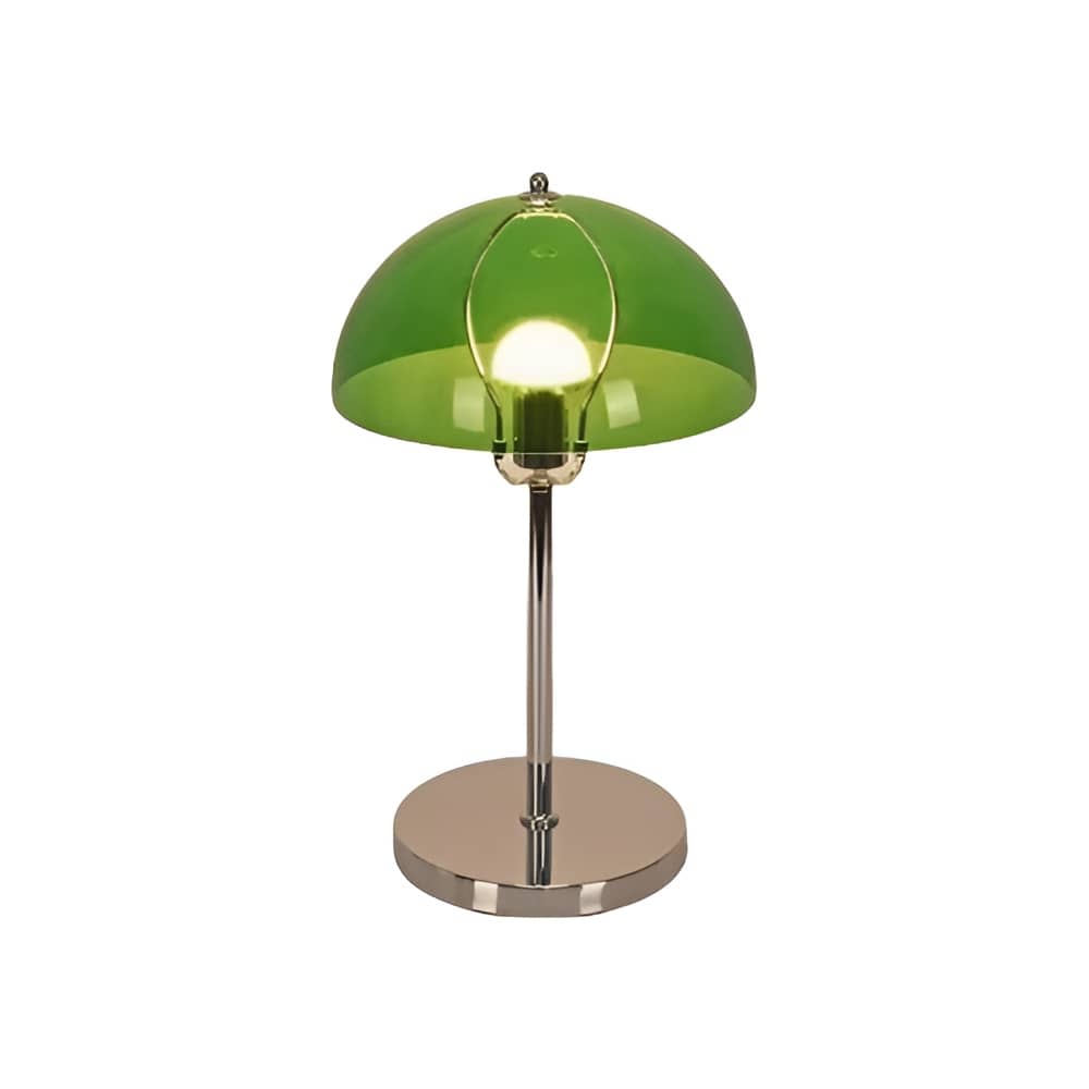Bauhaus Transparent Dome Industrial Desk Lamp