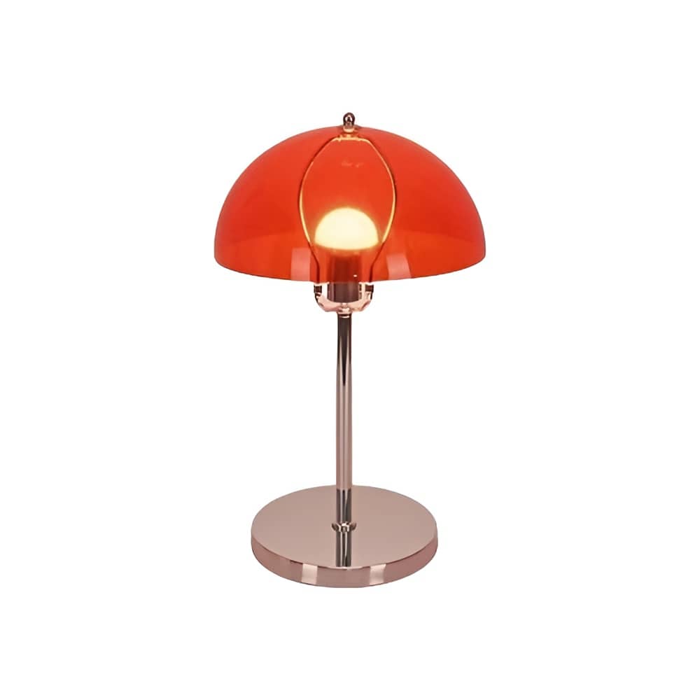 Bauhaus Transparent Dome Industrial Desk Lamp