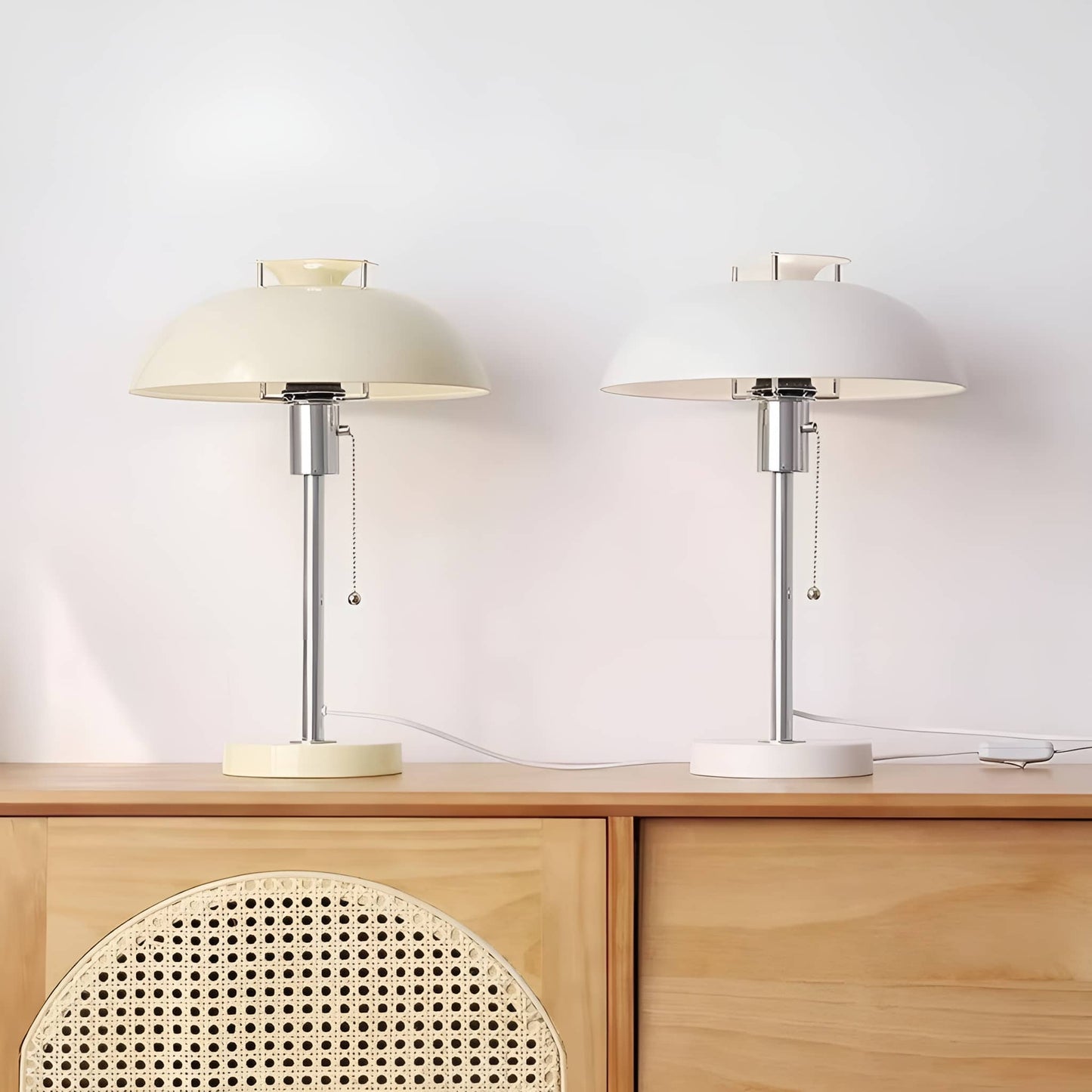 Bauhaus Industrial UFO Metal Table Lamp