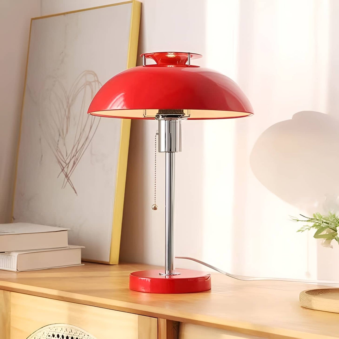 Bauhaus Industrial UFO Metal Table Lamp