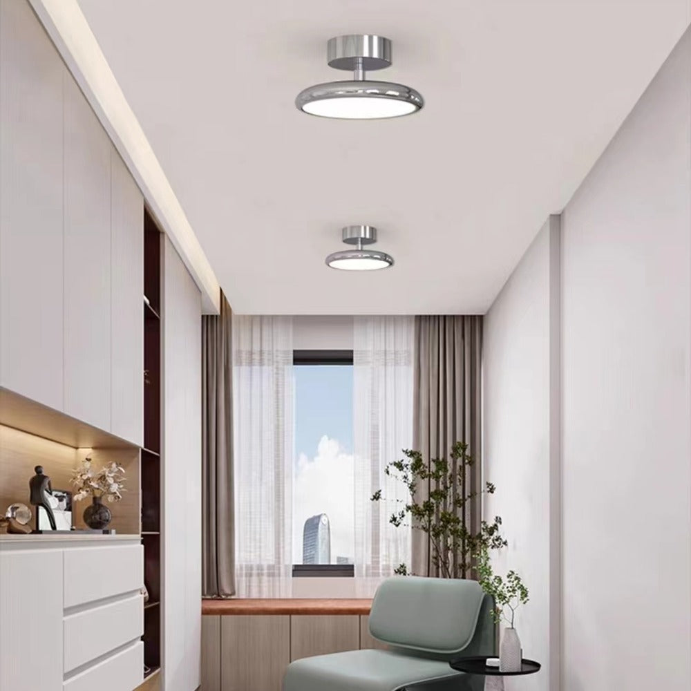 Bauhaus Metal Adjustable LED Ceiling Light