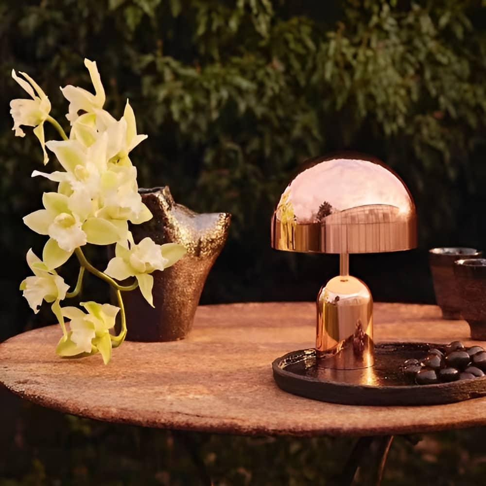 Bauhaus Mushroom LED Portable Table Lamp