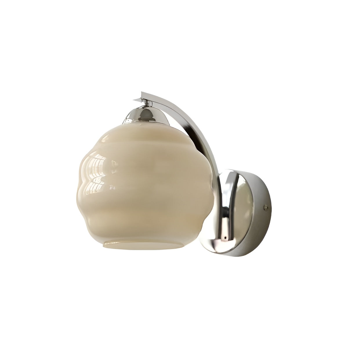 Cloud Style Globe Bauhaus Wall Light
