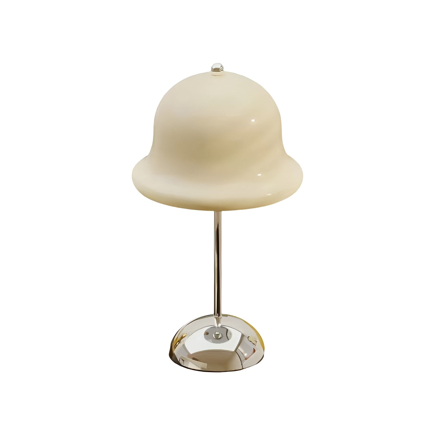 Cream Bell Touch Rechargeable Table Lamp