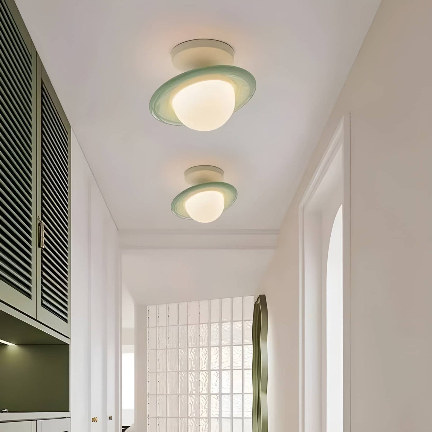 Creative Macaron Planet Ceiling Lamp