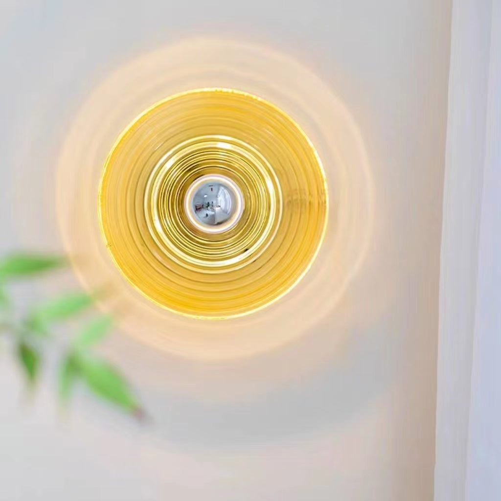 Creative Design Water Ripples Glass Wall Light