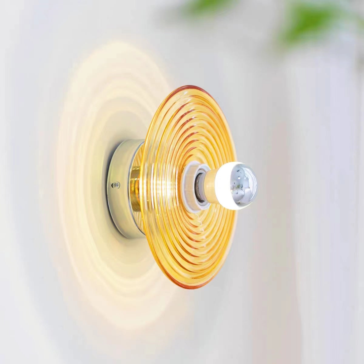 Creative Design Water Ripples Glass Wall Light