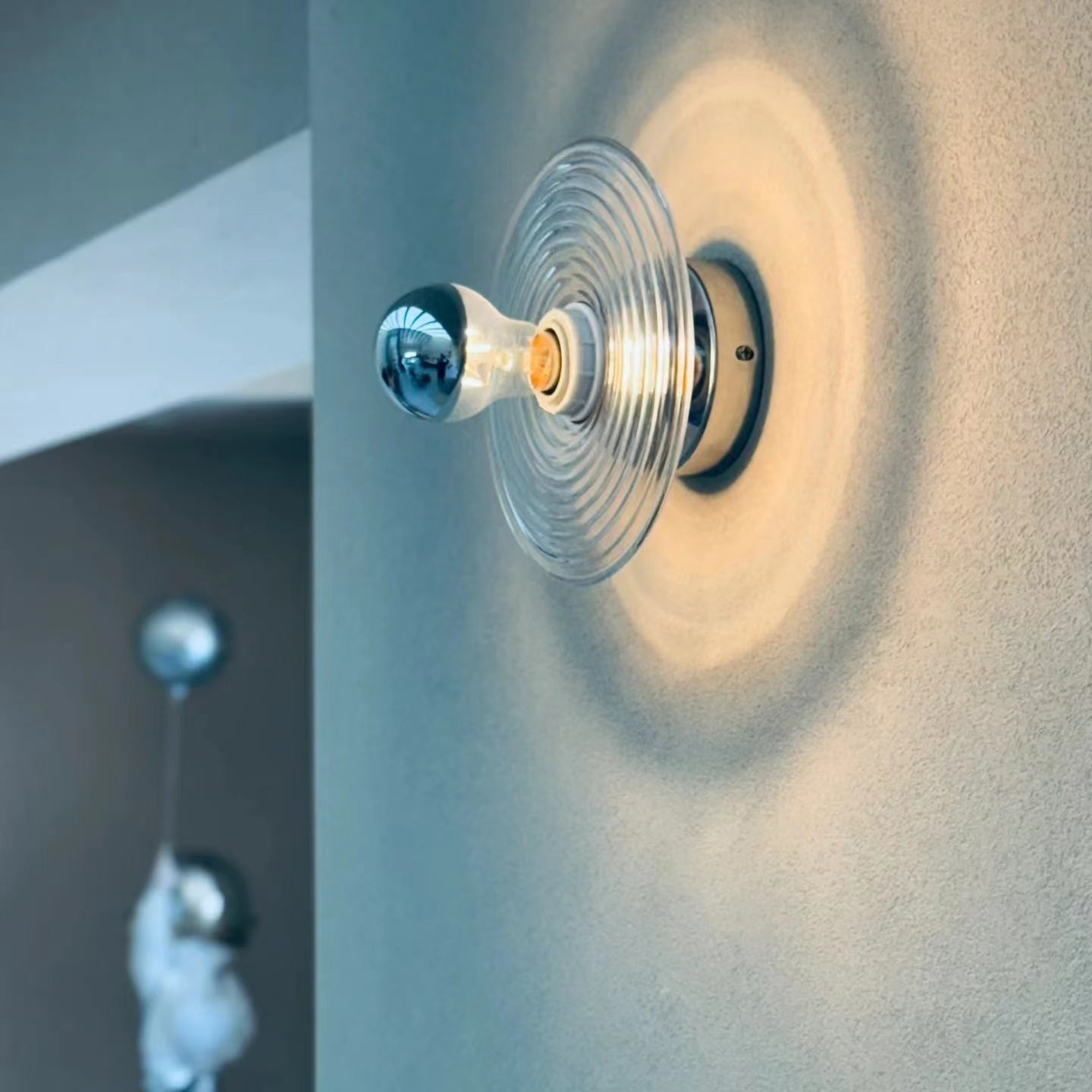 Creative Design Water Ripples Glass Wall Light