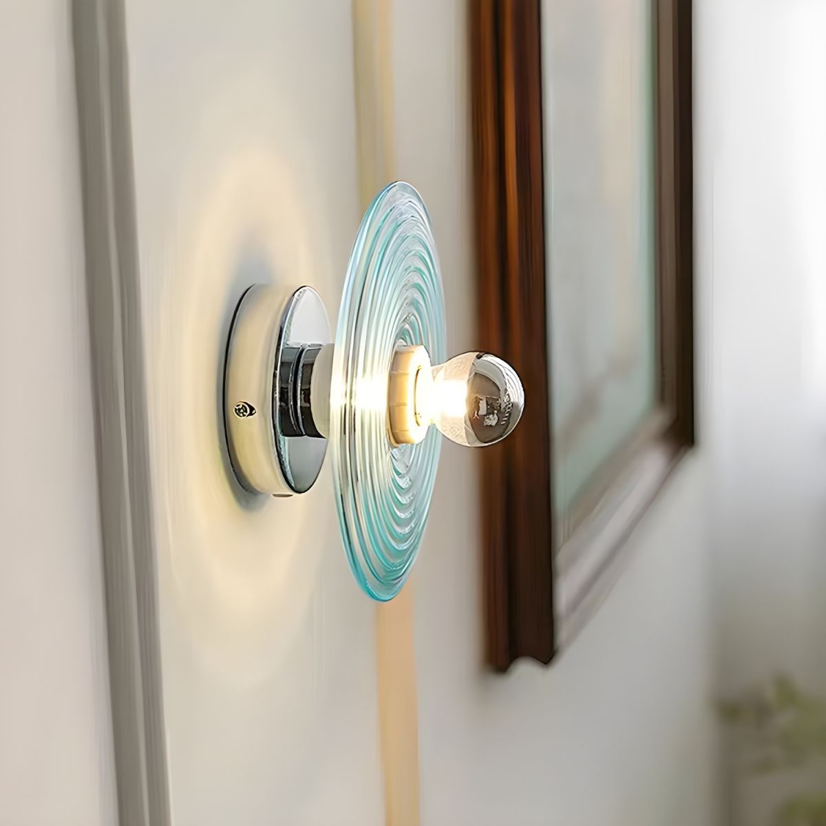 Creative Design Water Ripples Glass Wall Light