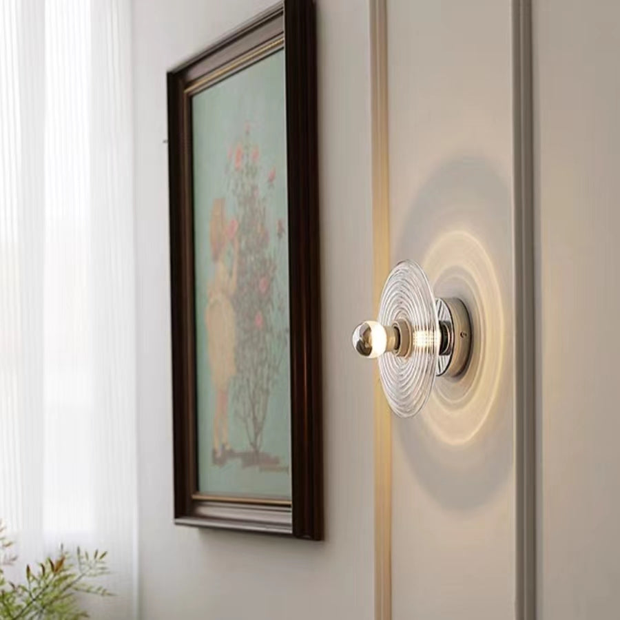 Creative Design Water Ripples Glass Wall Light