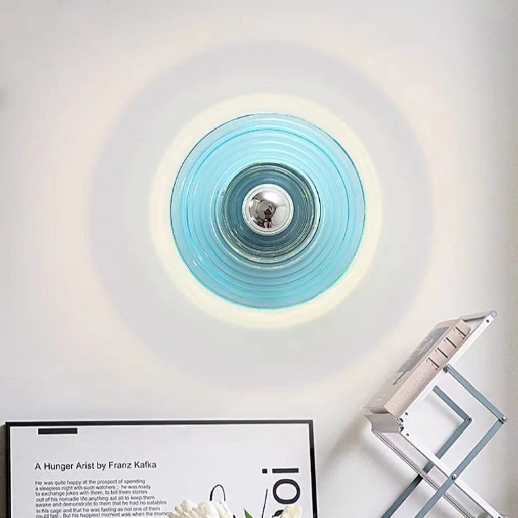 Creative Design Water Ripples Glass Wall Light