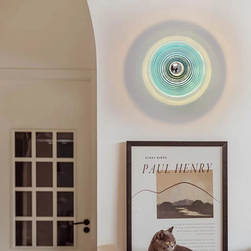 Creative Design Water Ripples Glass Wall Light