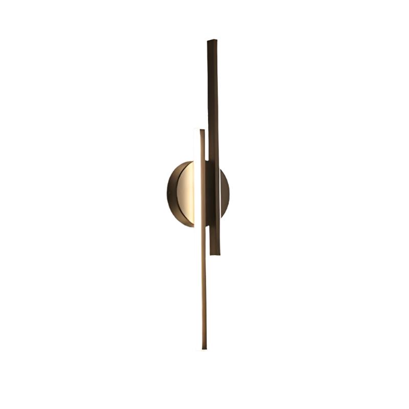 Creative Modern Luxury Double Straight Line Wall Light