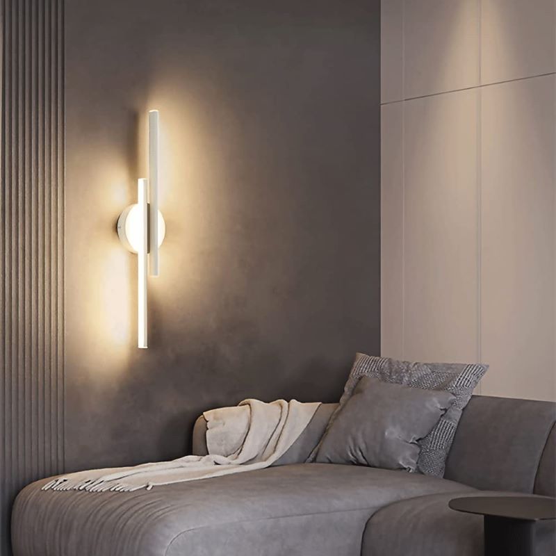 Creative Modern Luxury Double Straight Line Wall Light