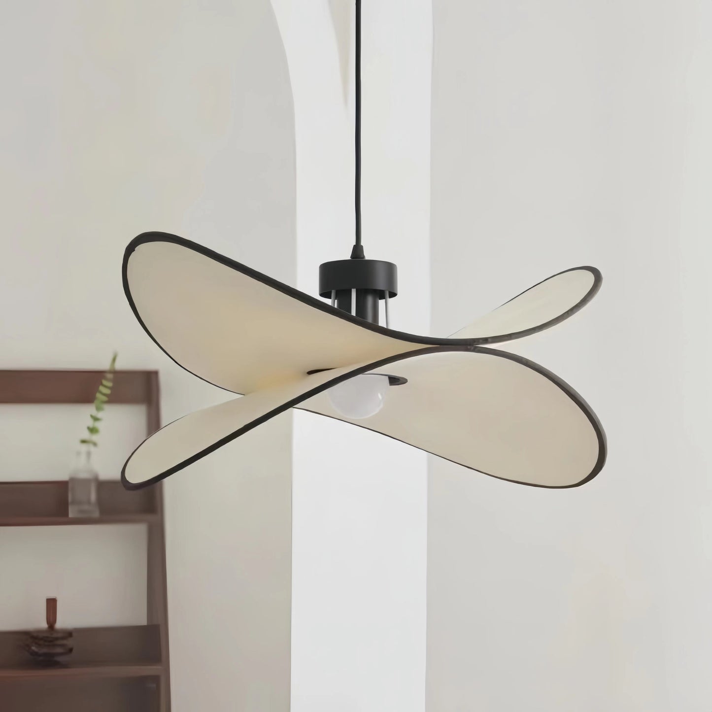 Creative Style Beige Fabric Pendant Light