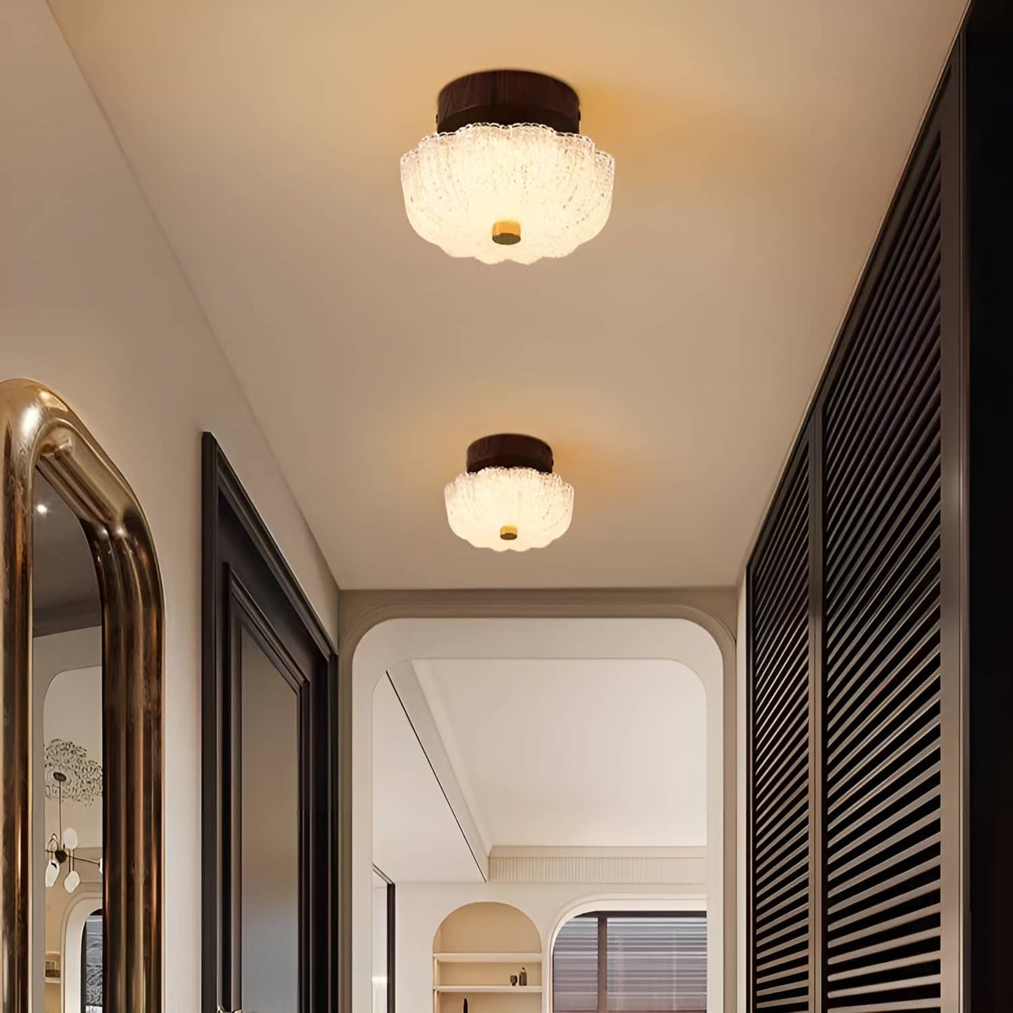 Crystal Effect Luxury Acrylic LED Ceiling Light