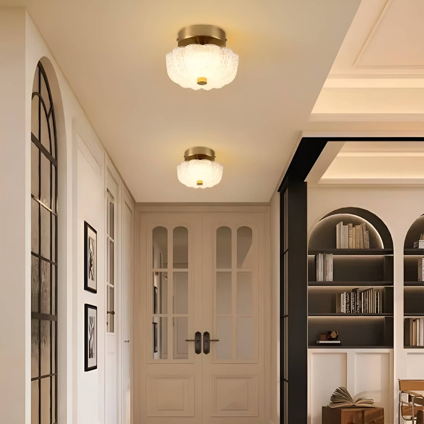 Crystal Effect Luxury Acrylic LED Ceiling Light