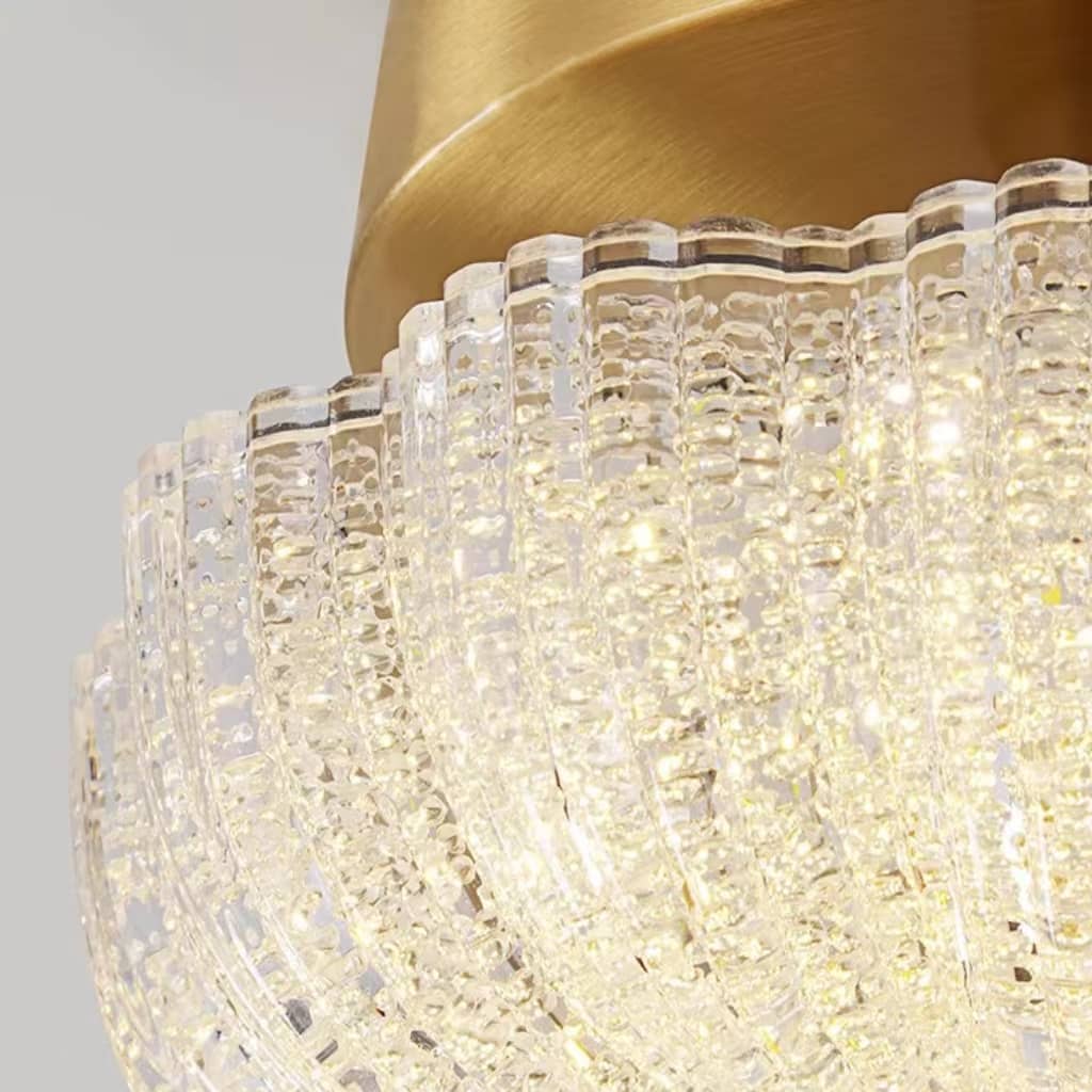 Crystal Effect Luxury Acrylic LED Ceiling Light