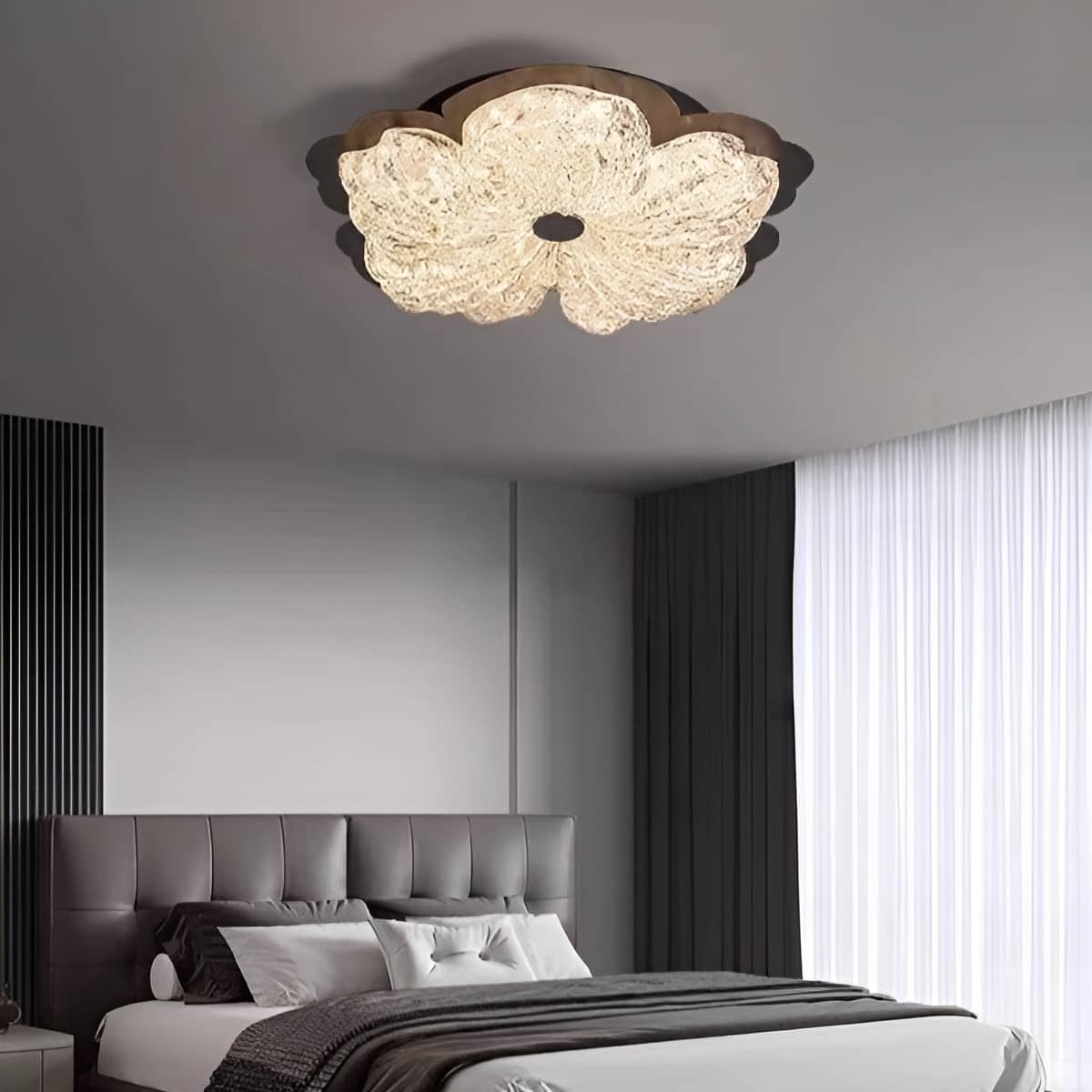 Elegant Luxury Modern Flower LED Ceiling Light