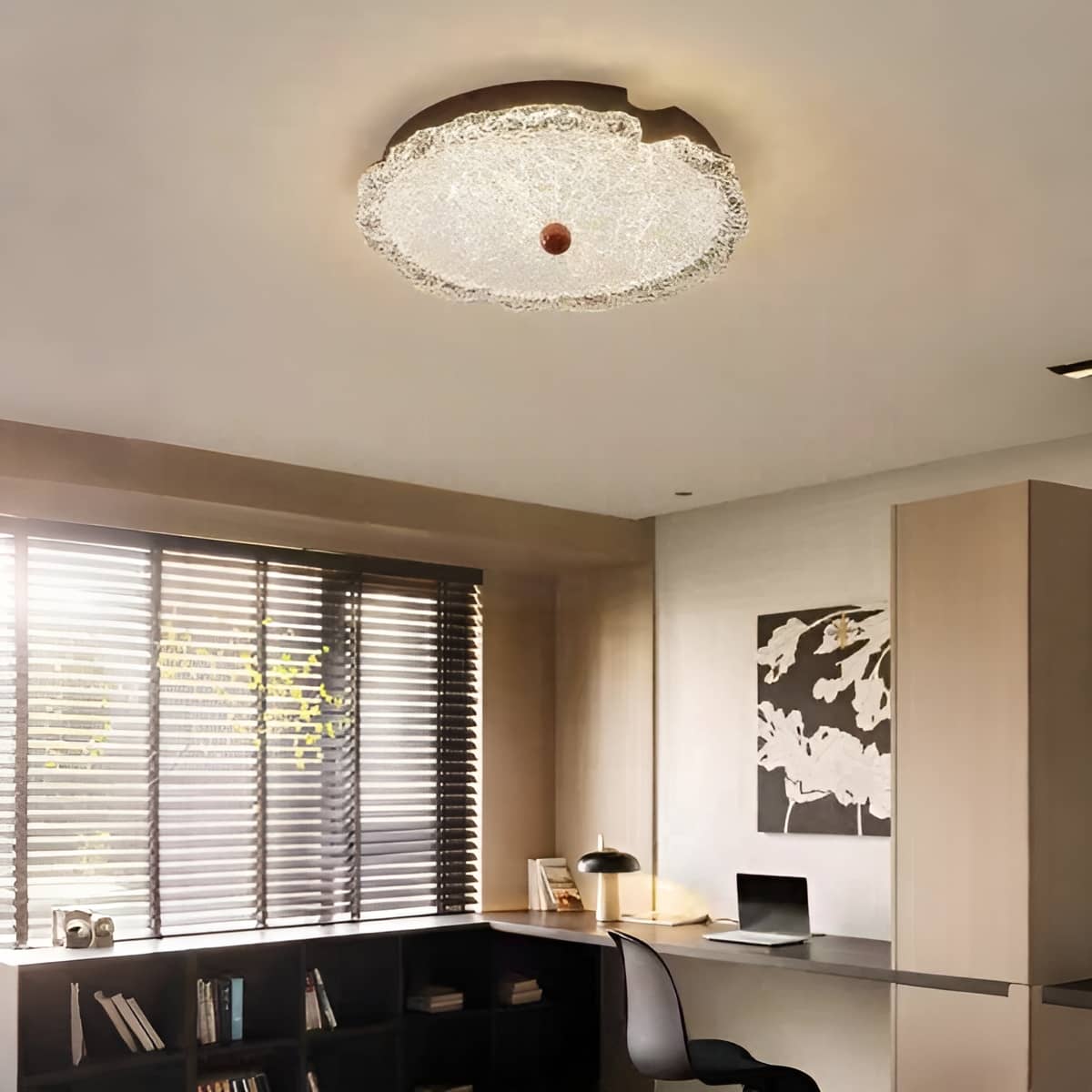 Elegant Luxury Modern Flower LED Ceiling Light