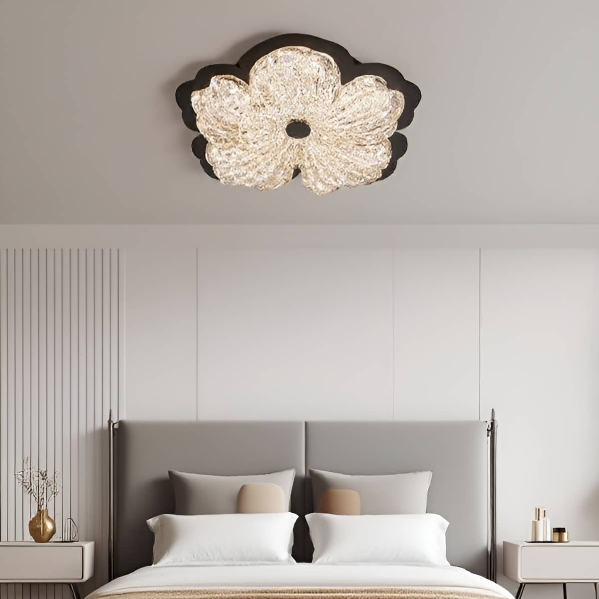 Elegant Luxury Modern Flower LED Ceiling Light