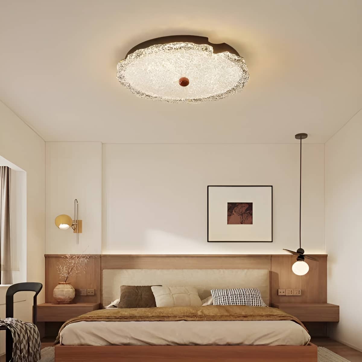 Elegant Luxury Modern Flower LED Ceiling Light