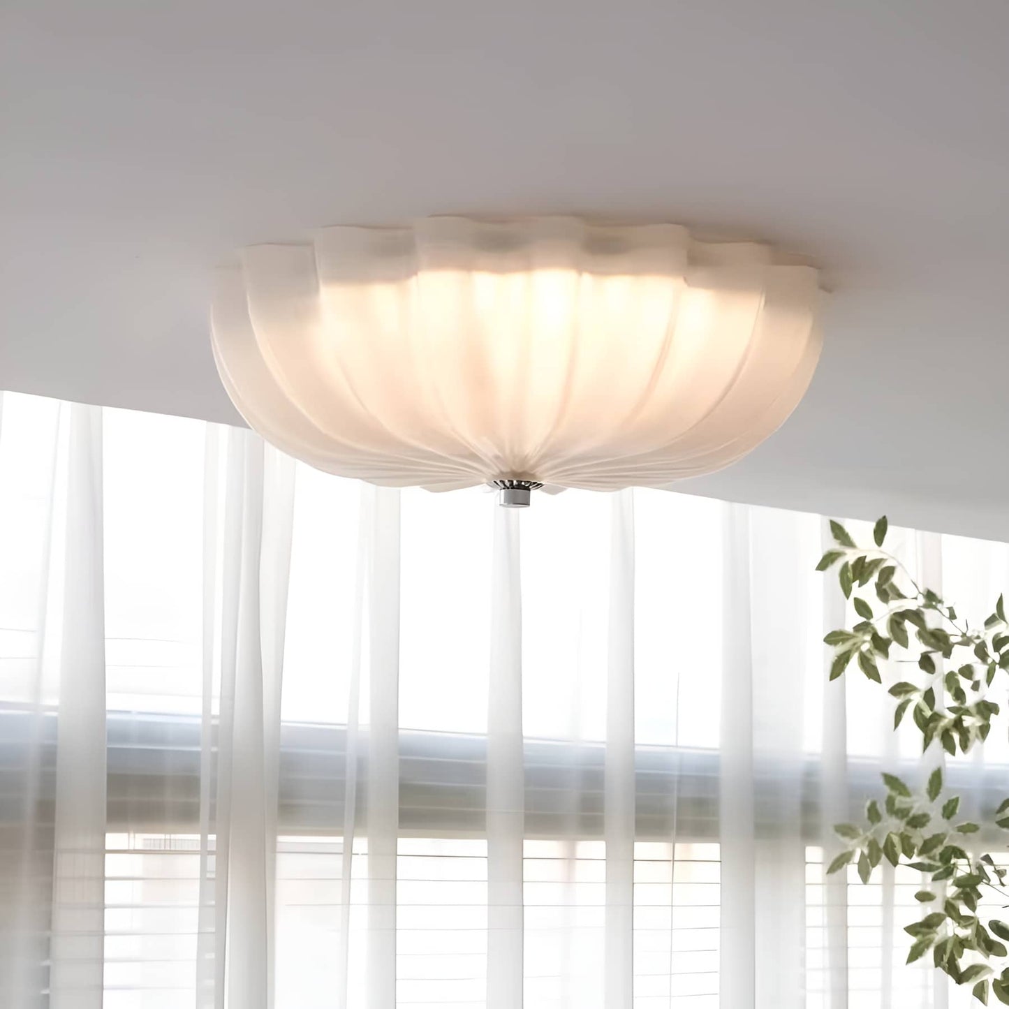 Italian Style Murano Retro Glass Ceiling Light