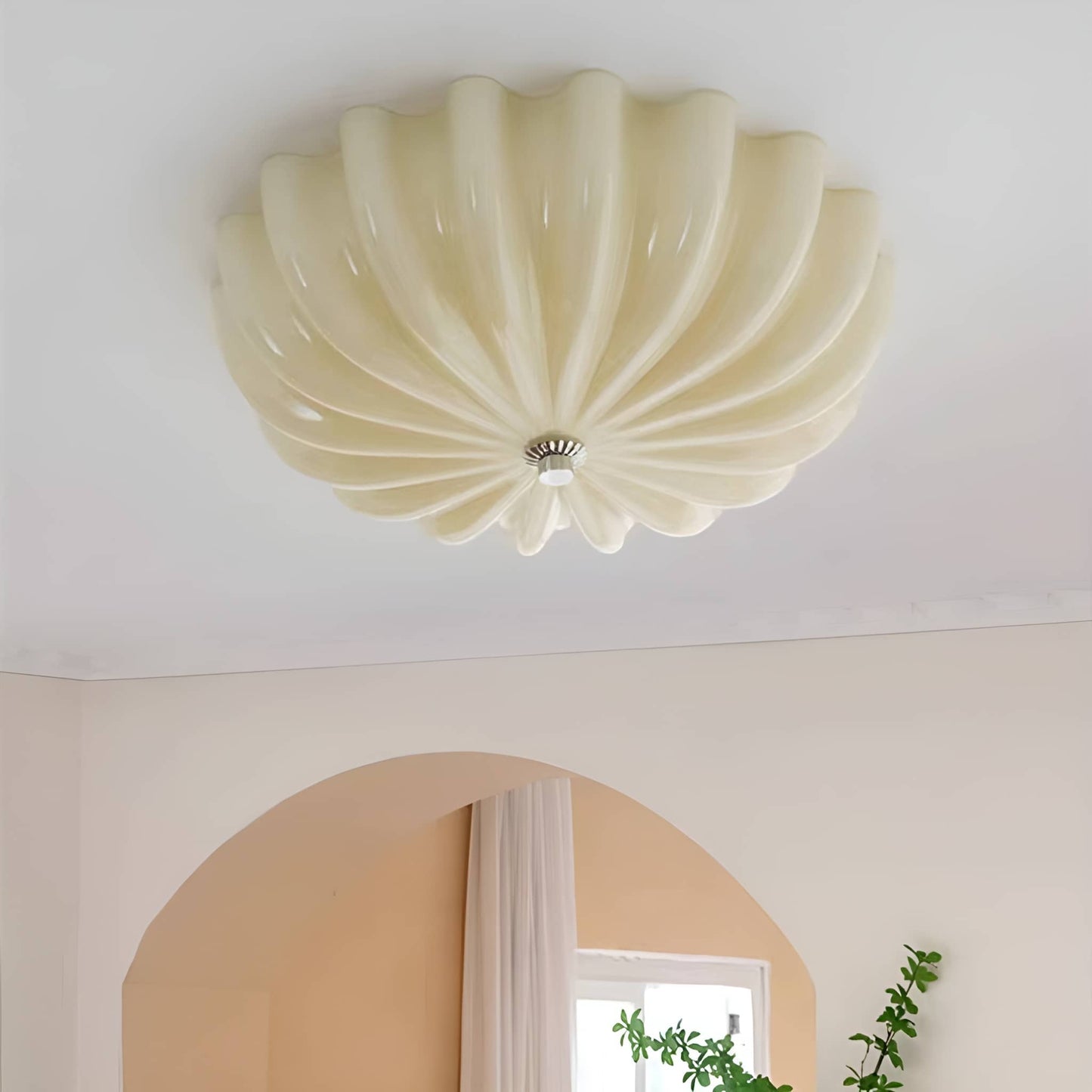 Italian Style Murano Retro Glass Ceiling Light