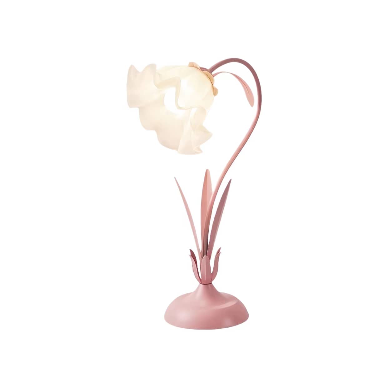 French Tiffany Flower Table Light