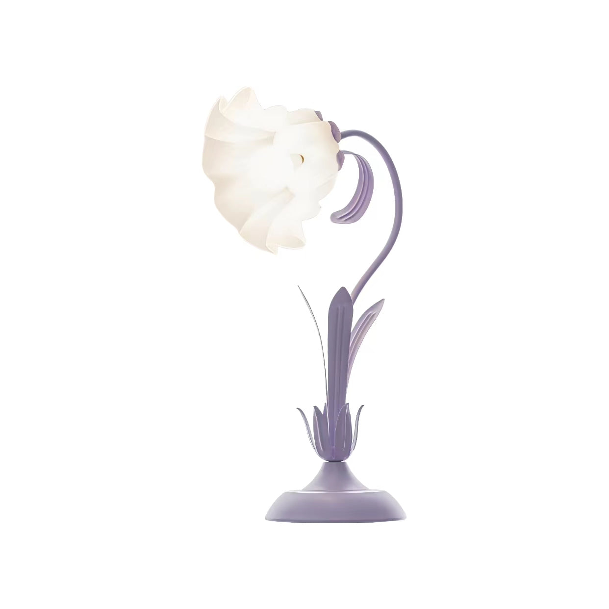 French Tiffany Flower Table Light