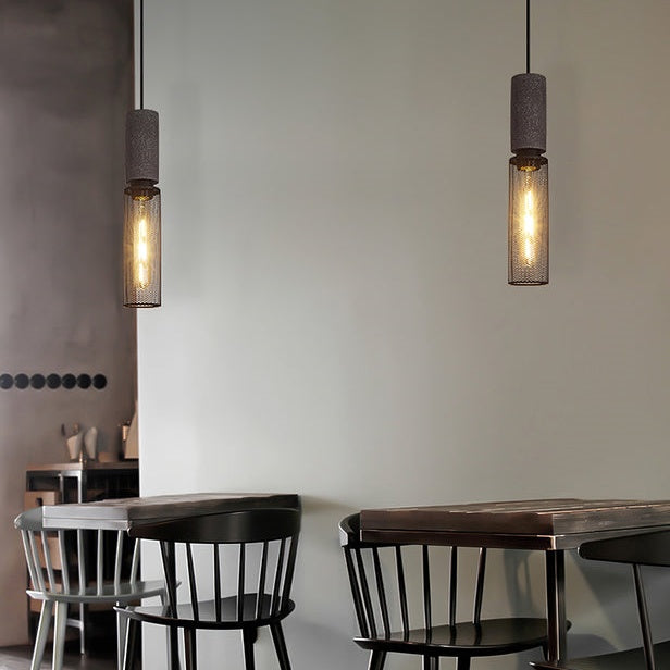 Industrial Style American Retro Cement Pendant Lamp