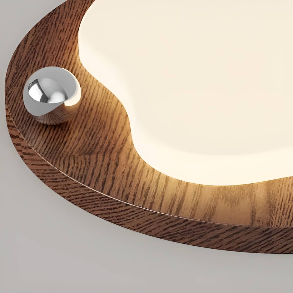Japanese Style Cloud Shape Bedroom LED Ceiling Light