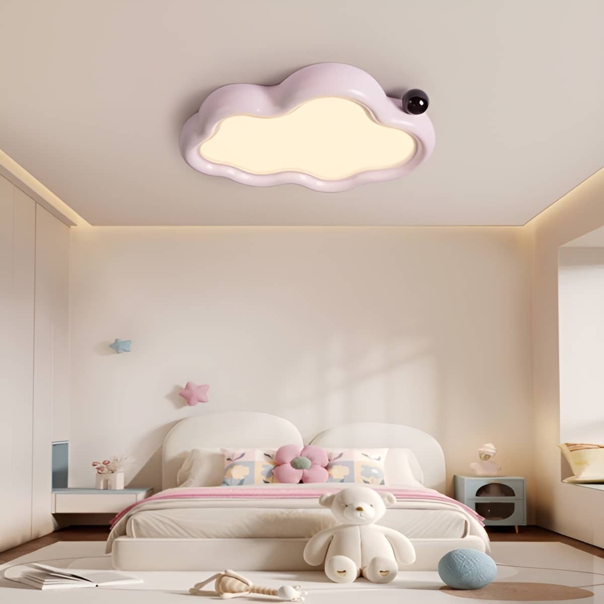 Macaron Wolken LED Deckenlampe für Babyzimmer