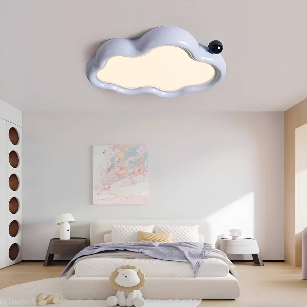 Macaron Wolken LED Deckenlampe für Babyzimmer