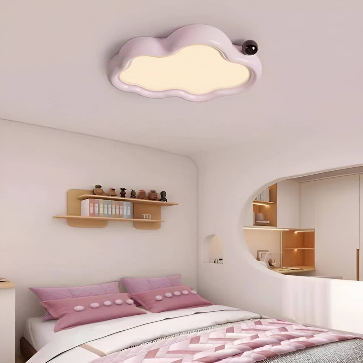 Macaron Wolken LED Deckenlampe für Babyzimmer