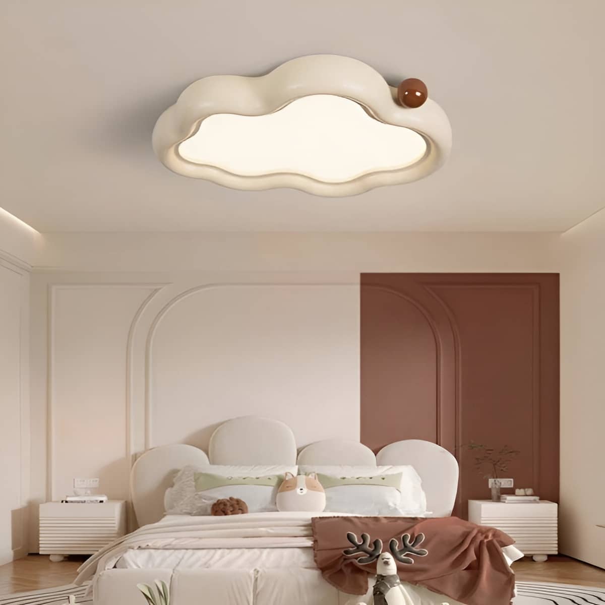 Macaron Wolken LED Deckenlampe für Babyzimmer