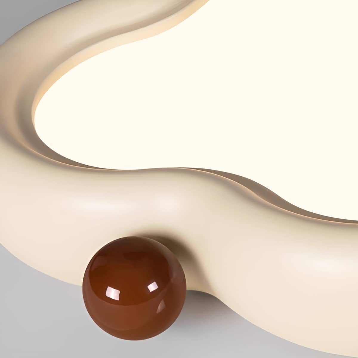 Macaron Wolken LED Deckenlampe für Babyzimmer