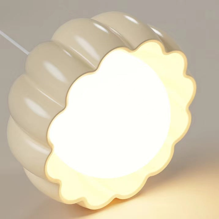 Macaron Resin Pumpkin Globe Pendant Light