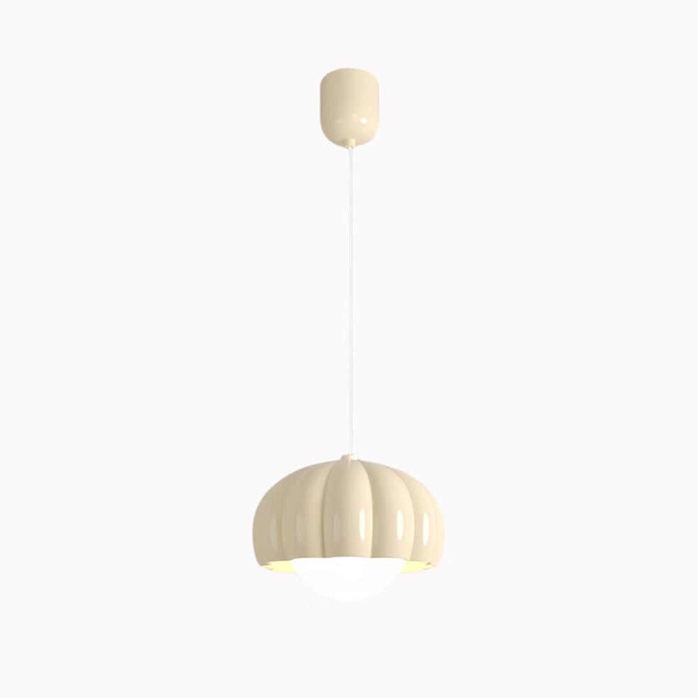 Macaron Resin Pumpkin Globe Pendant Light