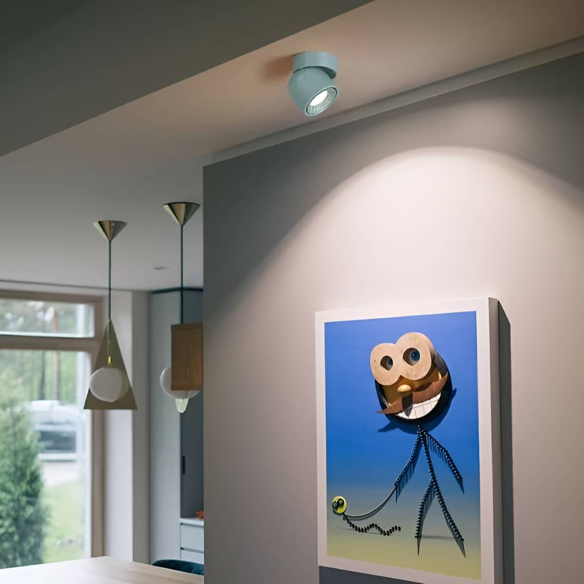 Macaron Small Colorful LED Ceiling Spot Light for Living Room