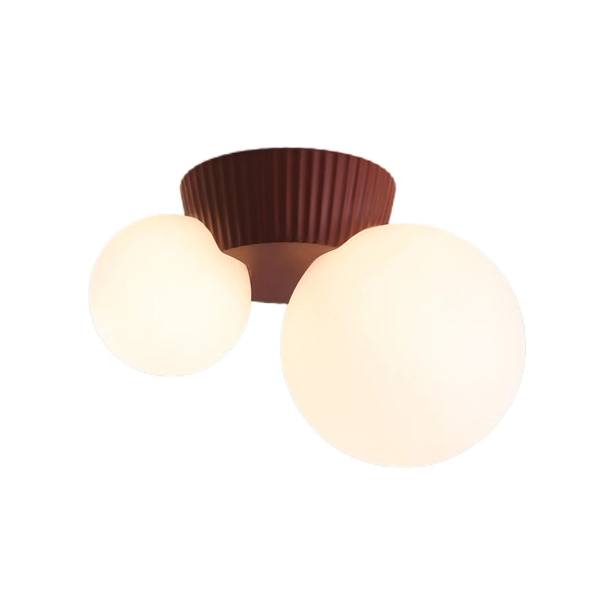 Macaron Design Globe Ceiling Light For Hallway