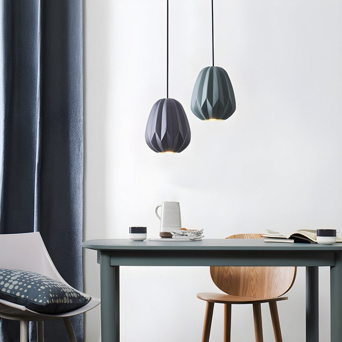 Macaron Minimalist Papaya Bedside Pendant Light