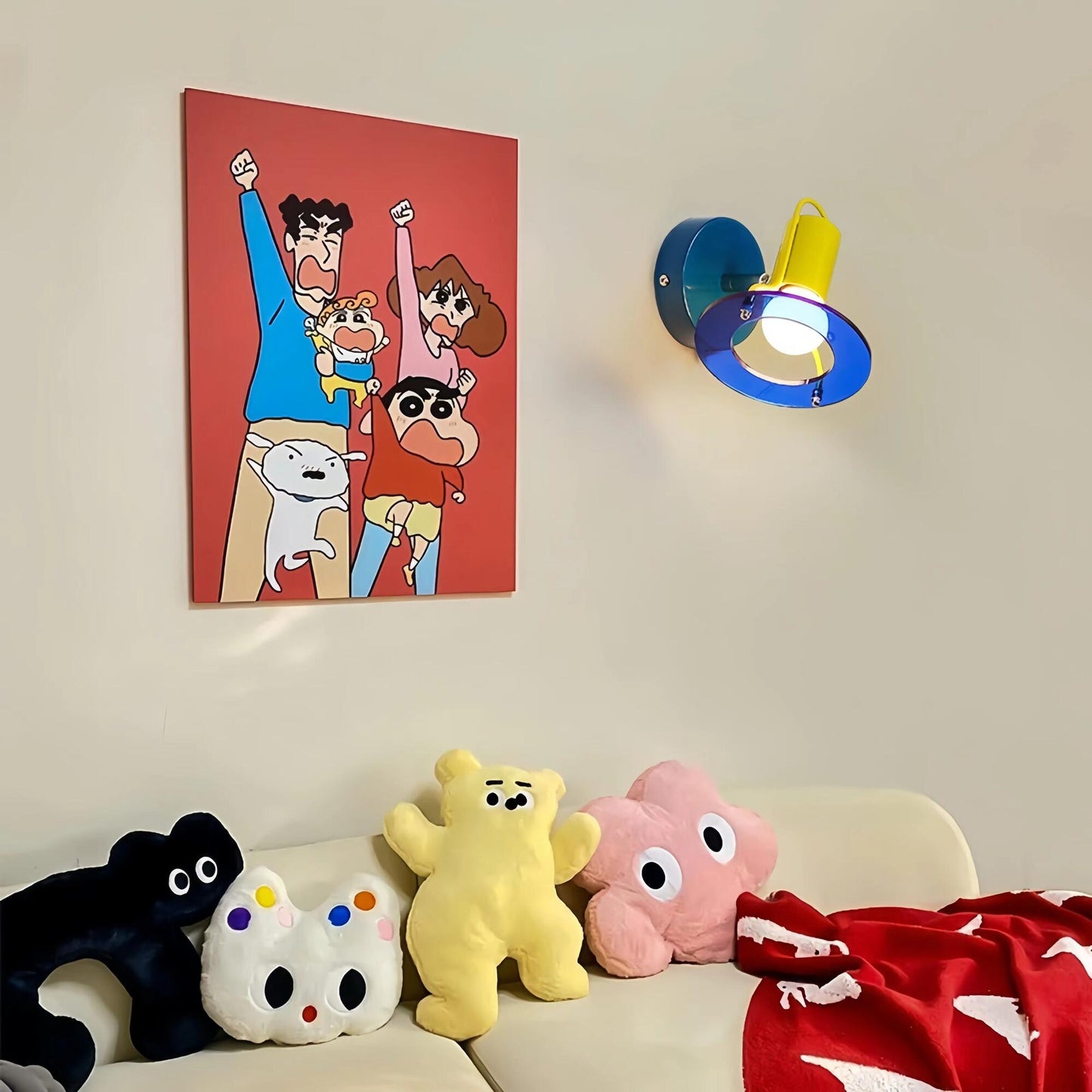 Memphis Colorful Orbit Adjustable Wall Light