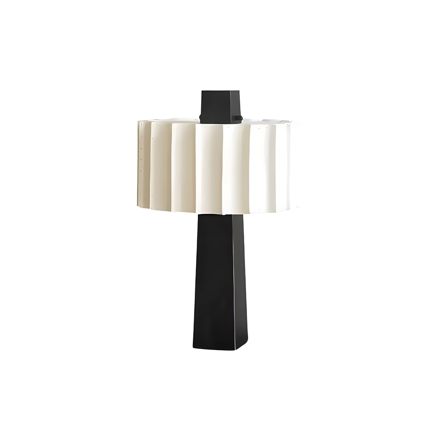 Mid Century Fabric Metal Table Lamp