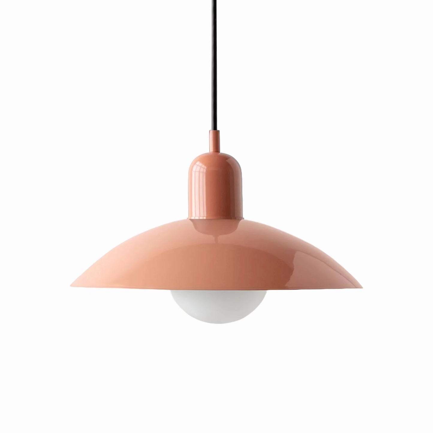 Mid Century Saucer Colorful Pendant Light