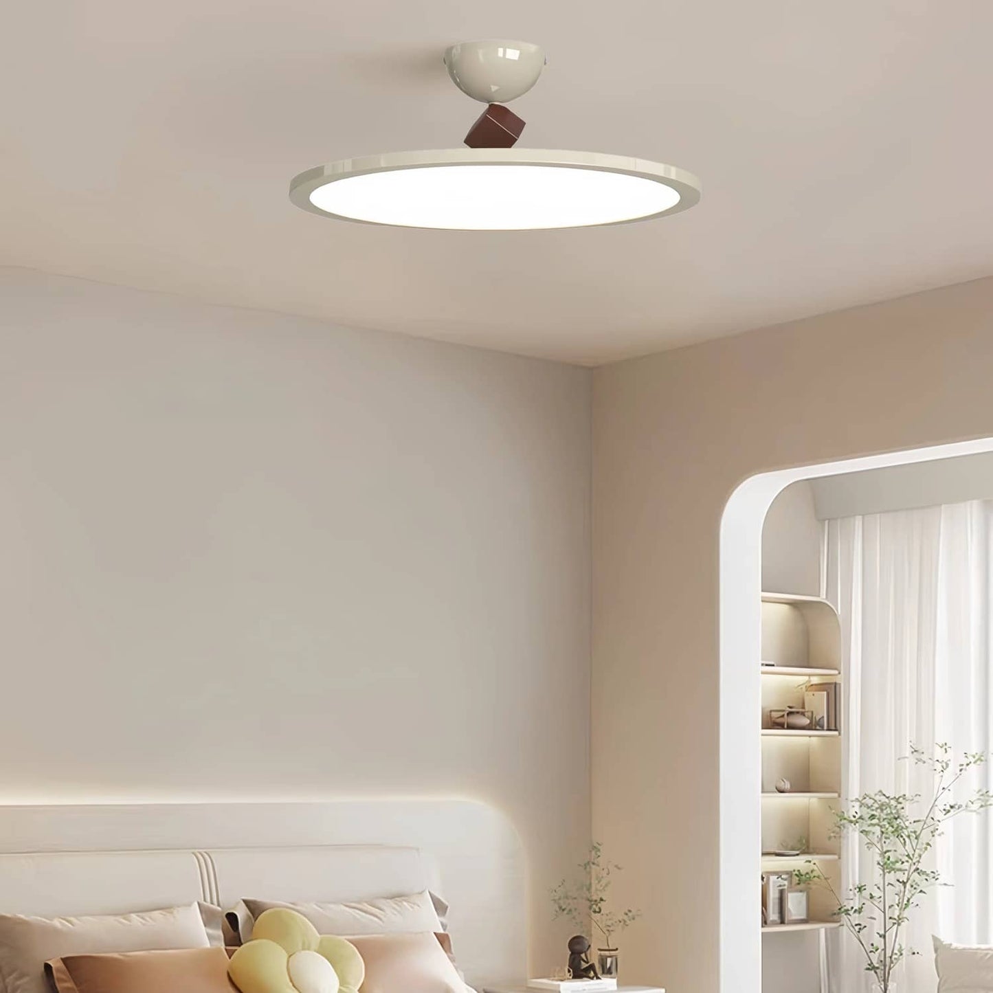 Minimalist Bauhaus Ring LED Ceiling Light