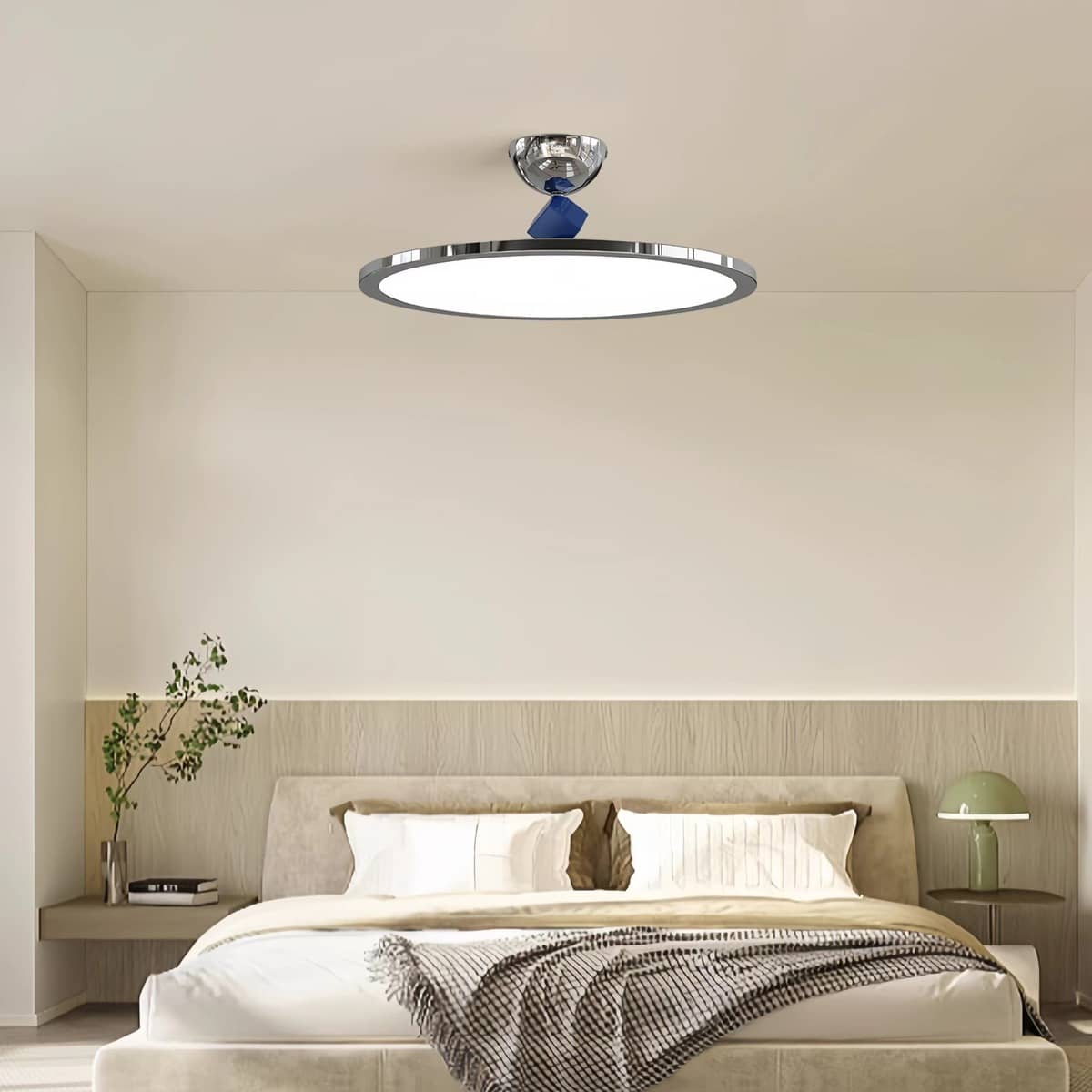 Minimalist Bauhaus Ring LED Ceiling Light