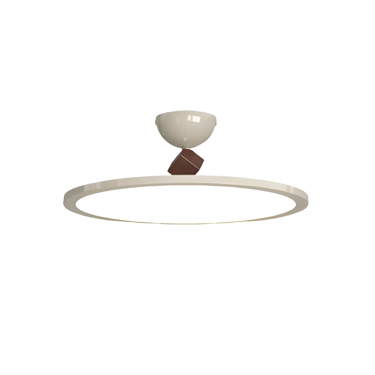 Minimalist Bauhaus Ring LED Ceiling Light