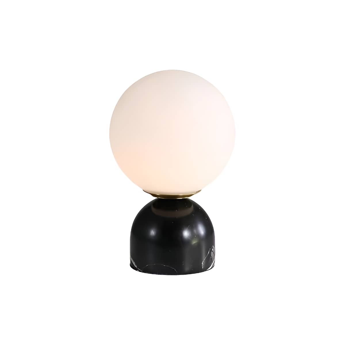 Minimalist Marble Glass Globe Table Lamp